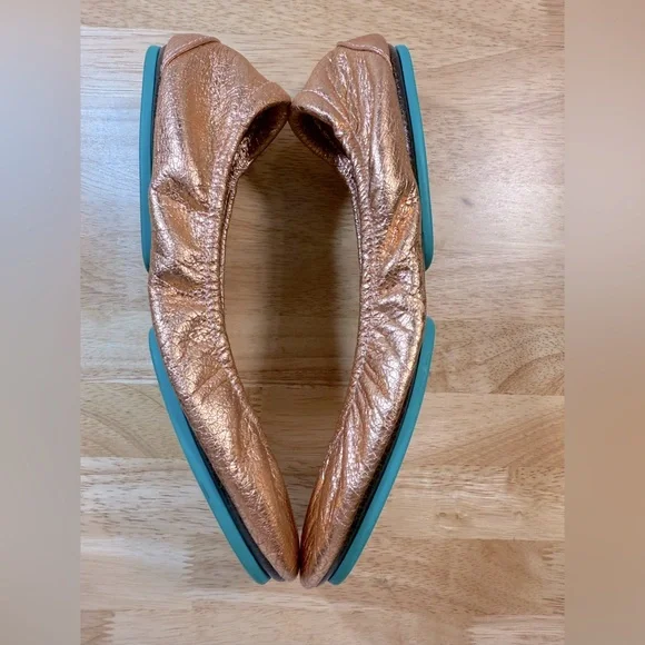 Tieks Rose Gold Glam with all Accessories EUC size 7 - Picture 5 of 10